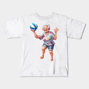 Summer Grandma #7 Kids T-Shirt